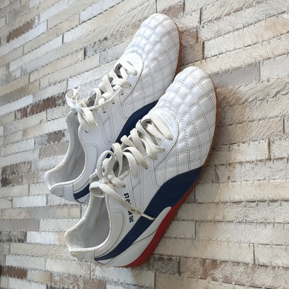 Puma Men's Del Mundo LS Red White Blue Sneakers